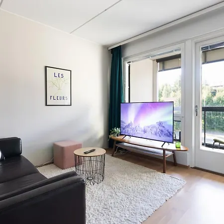 شقة Cosy Family With Parking, Sauna And Balcony Jyväskylä