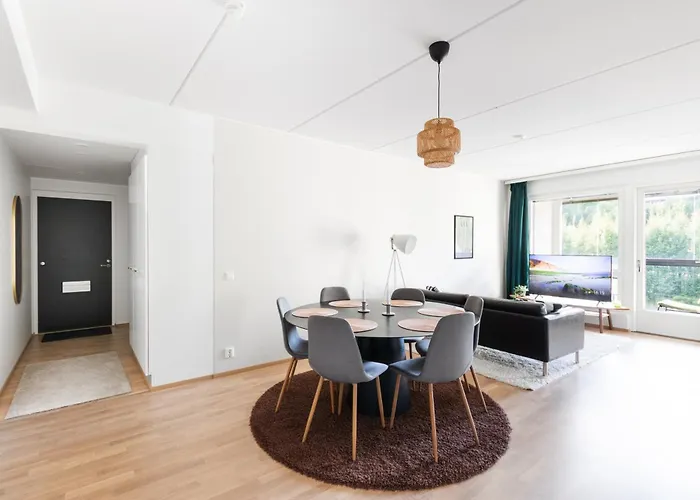 Cosy Family With Parking, Sauna And Balcony 公寓