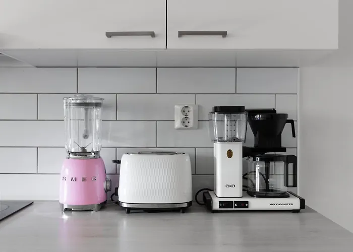 公寓 Cosy Family With Parking, Sauna And Balcony